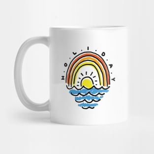 Holiday Beach Mug